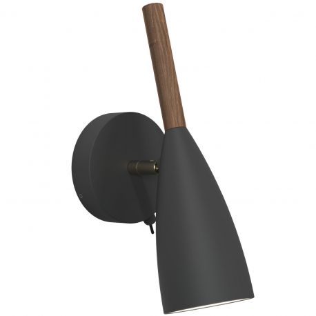Aplice, corpuri de iluminat pentru pereti - Aplica design nordic Pure neagra