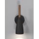 Aplice, corpuri de iluminat pentru pereti - Aplica design nordic Pure neagra