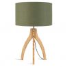 Lampa de masa cu trepied Annapurna verde
