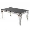 Masuta living eleganta Modern Barock negru 100cm