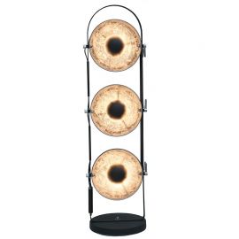 Lampadare - Lampadar design retro Studio negru/ argintiu