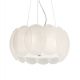 Pendule, Lustre suspendate - Lustra OVALINO SP5 Bianco