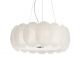 Pendule, Lustre suspendate - Lustra OVALINO SP8 Bianco