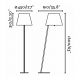 Lampadare - Lampadar Moma alb