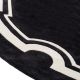 Covoare - Covor Palazzo 280cm negru/ alb