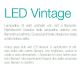 Becuri E14 - Bec LED VINTAGE E14 3.5W SFERA