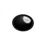 Spot incastrabil modern FRESH Wall washer negru