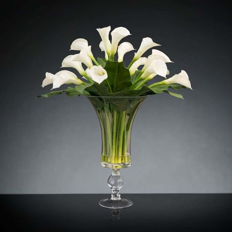 Aranjamente florale LUX - Aranjament floral BOWL CALLA, 120cm
