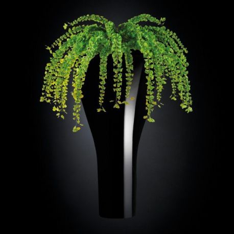 Aranjamente florale LUX - Aranjament floral TORONTO IN SHINY VASE, negru 160cm