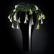 Aranjamente florale LUX - Aranjament floral LOS ANGELES IN SHINY VASE, negru 160cm