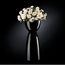 Aranjamente florale LUX - Aranjament floral VIENNA IN SHINY VASE, negru
