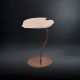 Masute Living - Masuta design LUX LEAF COR-TEN stejar