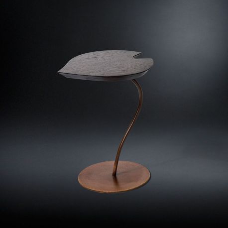 Masute Living - Masuta design LUX LEAF COR-TEN wenge