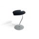 Masute Living - Masuta design LUX LEAF STEEL negru