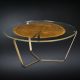 Masute Living - Masuta design Glass&Wood CORTINA H-41cm