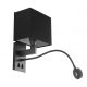 Aplice, corpuri de iluminat pentru pereti - Aplica Reading LED bronz