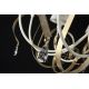 Candelabre, Lustre - Candelabru cu 12 brate Intreccio alb