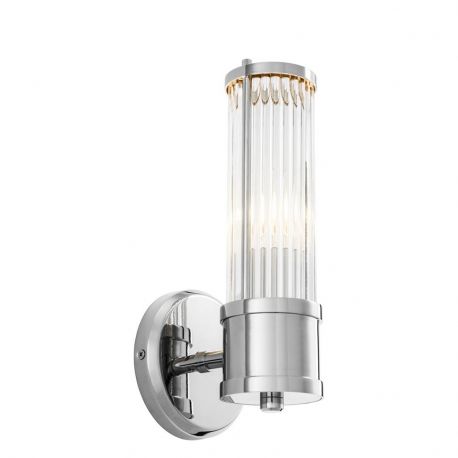 Aplice, corpuri de iluminat pentru pereti - Aplica LUX Claridges nickel