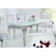 Scaune - Set de 2 scaune Modern Barock gri/ argintiu