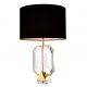 Lampa de masa LUX Emerald auriu