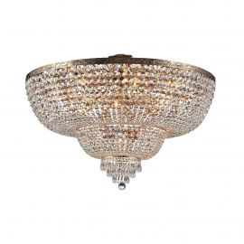 Lustre aplicate - Lustra cristal design elegant Palace 100cm auriu