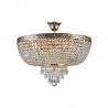 Lustra cristal design elegant Palace 50cm auriu