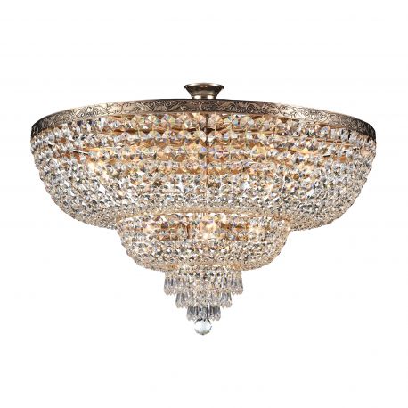 Lustre aplicate - Lustra cristal design elegant Palace 80cm auriu