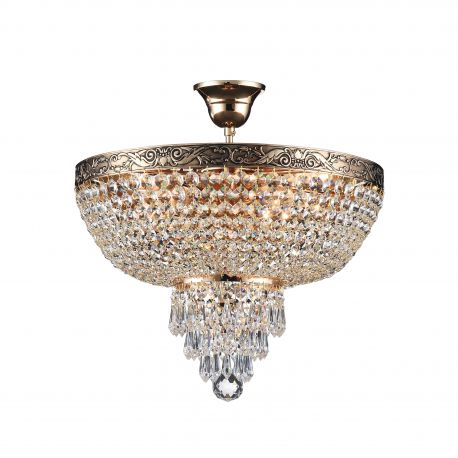 Lustre aplicate - Lustra cristal design elegant Palace 40cm auriu