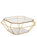 Masuta de cafea Asscher Gold 