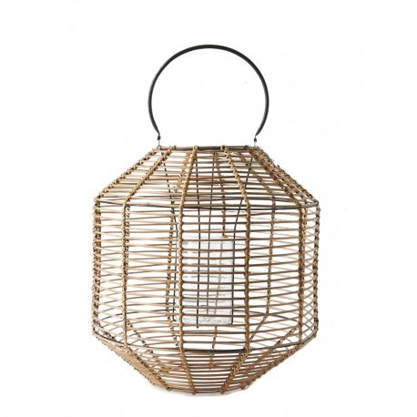 Parfumuri de camera, Idei cadouri, Obiecte decorative - Felinar portabil din bambus Camps Bay L