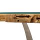Mese dining - Masa design industrial-vintage Dexter 130cm