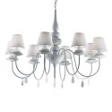 Candelabru BLANCHE SP8 BIANCO