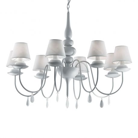 Candelabre, Lustre - Candelabru BLANCHE SP8 BIANCO