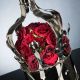 Aranjamente florale LUX - Aranjament floral CROWN rosu