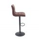 Scaune Bar - Set 2 scaune bar Modena maro vintage