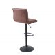 Scaune Bar - Set 2 scaune bar Modena maro vintage