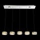 Pendule, Lustre suspendate - Lustra LED cu 5 pendule Amur