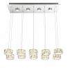 Lustra LED cu 10 pendule Amur 