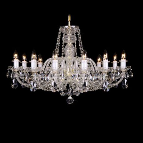 Lustre Cristal Bohemia - Lustra 12 brate F1 cristal Bohemia