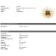 Lustre aplicate - Lustra aplicata design LUX Boivin