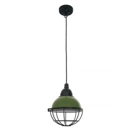Pendule, Lustre suspendate - Pendul design industrial Claire verde
