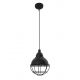 Pendule, Lustre suspendate - Pendul design industrial Claire negru