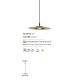 Pendule, Lustre suspendate - Pendul LED design scandinav Cosmos