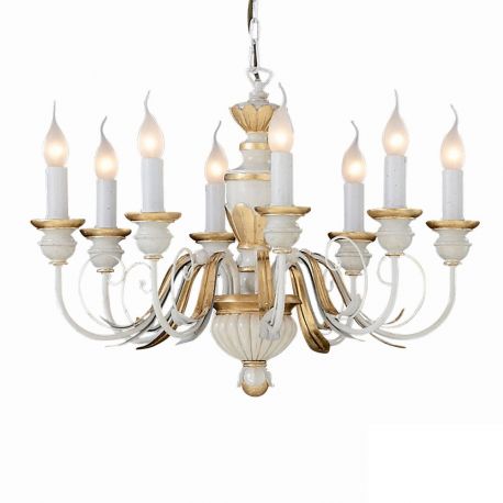 Candelabre, Lustre - Candelabru FIRENZE SP8 BIANCO