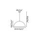 Pendule, Lustre suspendate - PENDUL Magma-G