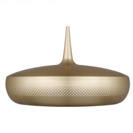 Pendule, Lustre suspendate - Abajur metalic design retro Clava Dine, Brushed Brass