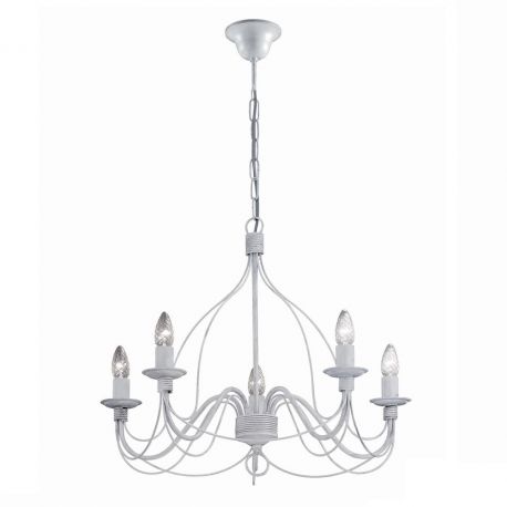 Candelabre, Lustre - Candelabru CORTE SP5 BIANCO