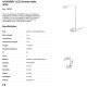 Lampi birou - Lampa LED moderna / Veioza birou touch dimmer ACADEMY crom