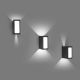 Aplice - Aplica perete LED exterior IP54 stil decorativ LOG