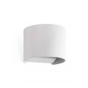 Aplica de perete LED exterior IP54 stil decorativ SUNSET alba